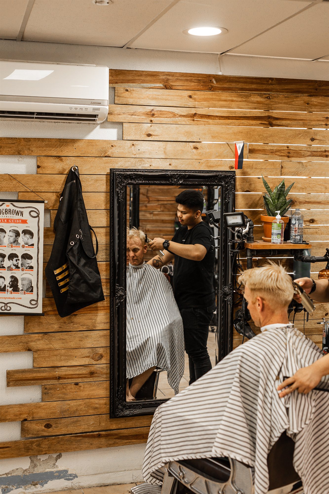 Barber shop photography Mackay