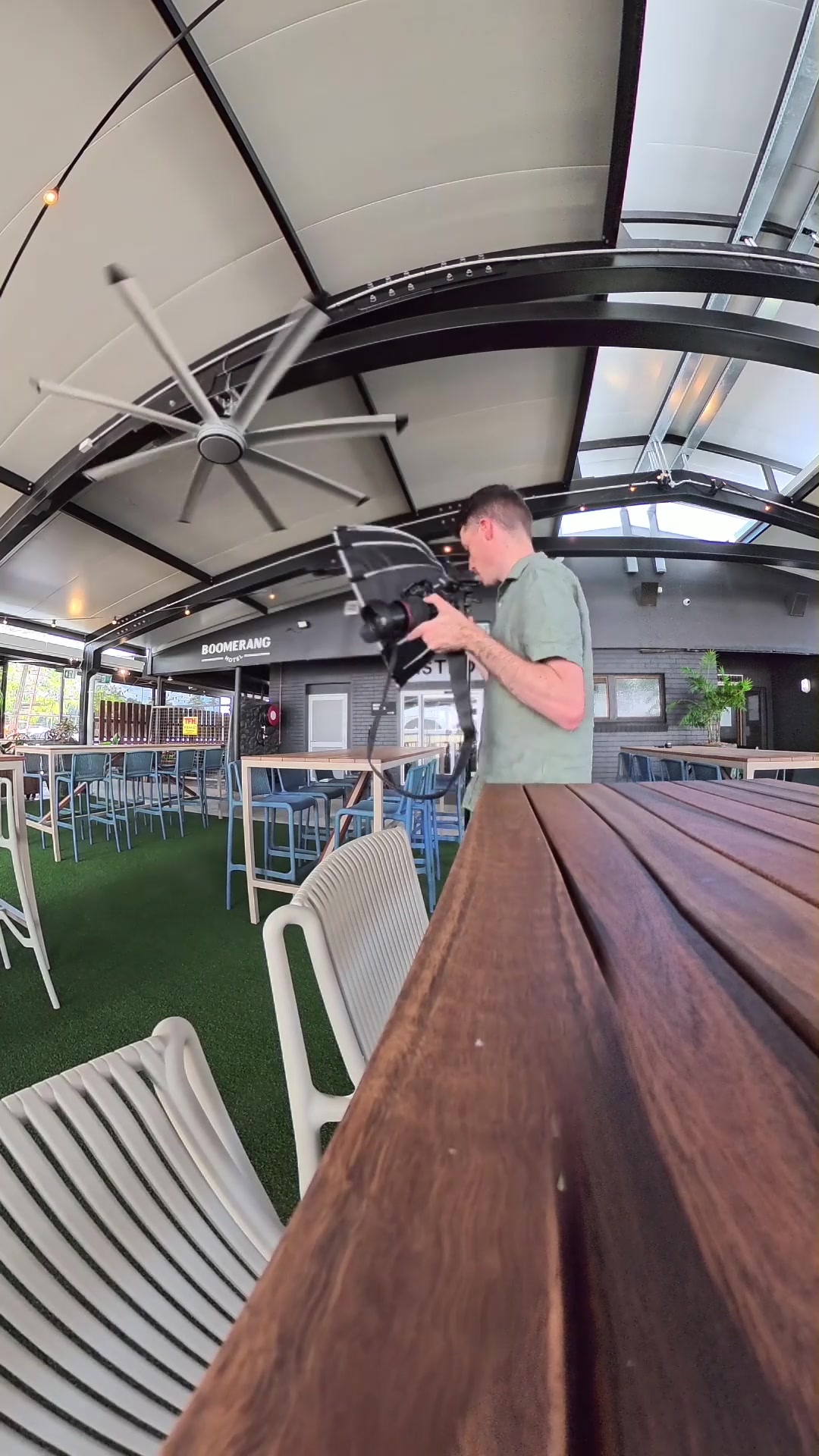 Commercial photography shoot behind the scenes